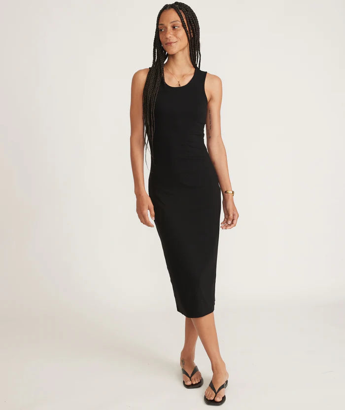 marine layer lexi rib daytime midi dress lexi rib daytime midi dress