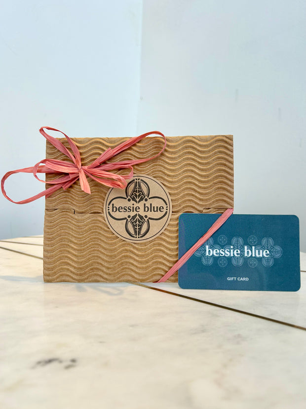 bessie blue gift card