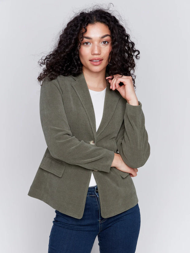 corduroy dressy blazer