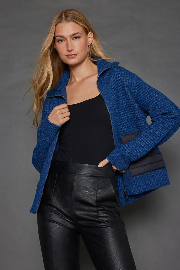 deep pockets sweater jacket