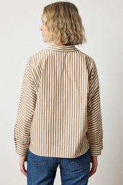 dolman sleeve button down shirt