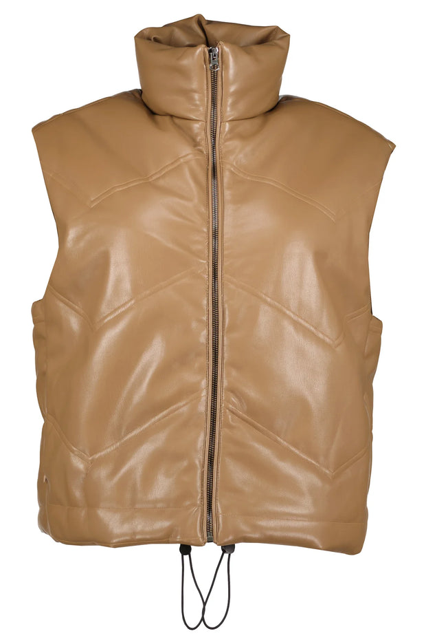 madison quilted vest