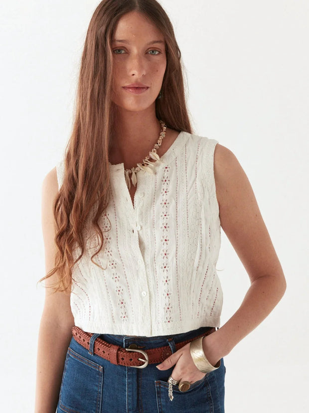 francesca quilted vest