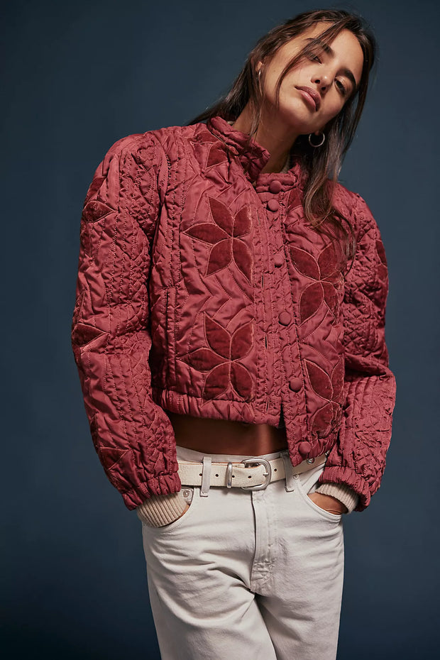 quinn quilted jacket