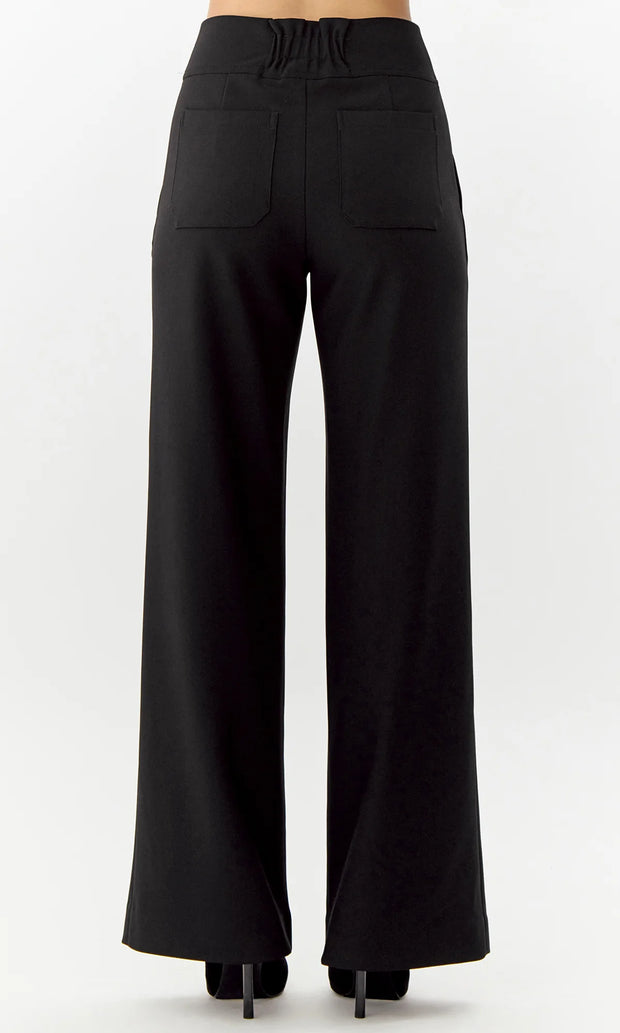 silvia wide leg knit trouser