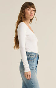 sirena rib long sleeve tee