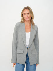 hillary knited tailored blazer