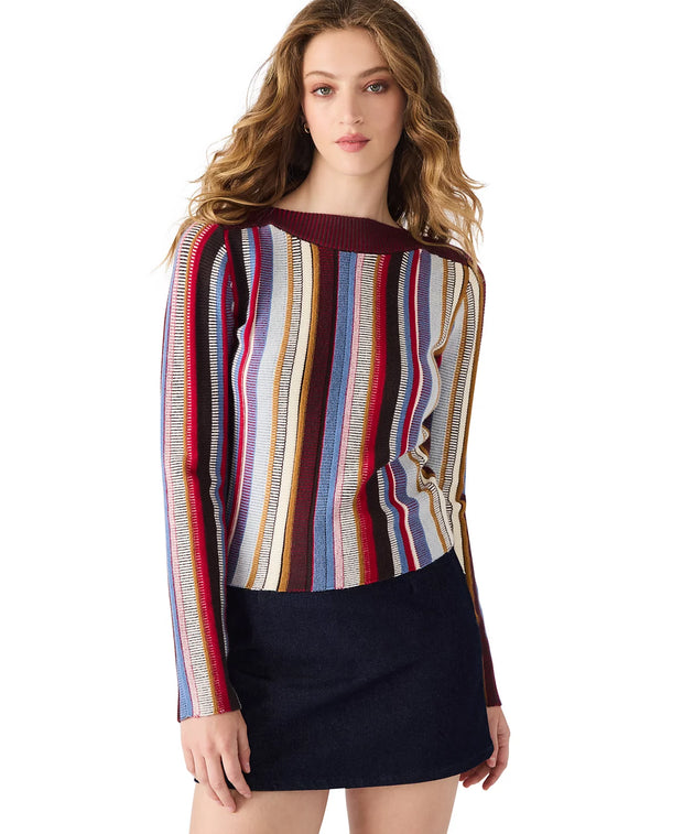 serra stripe sweater