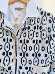 abstract cardigan
