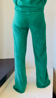 wide leg drawcord pant