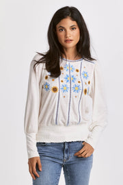 lae embroidered top