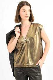 shimmer party top