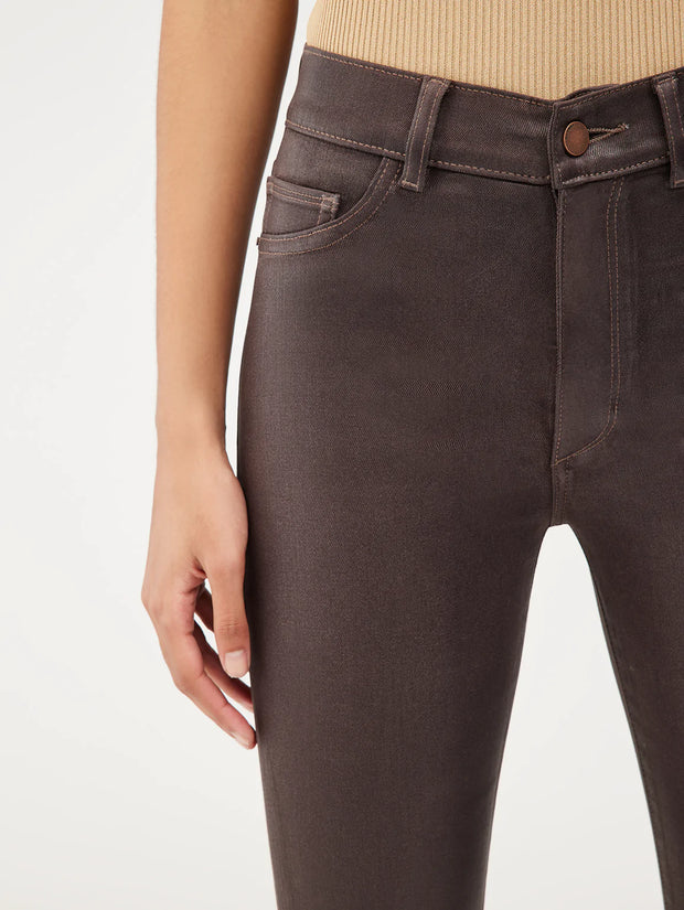 bridget boot crop coated jean
