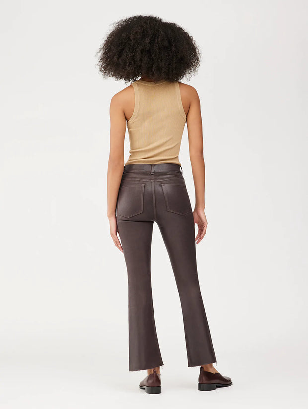 bridget boot crop coated jean
