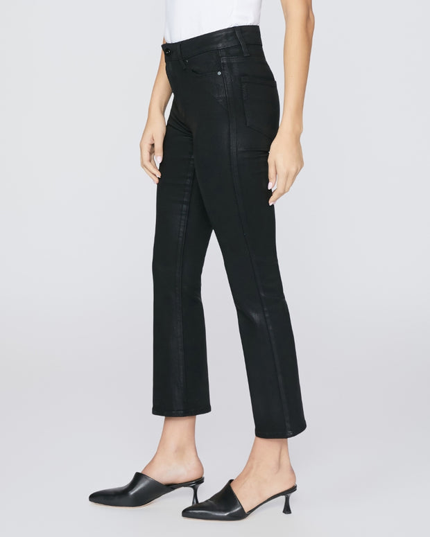 colette crop flare luxe coating jean